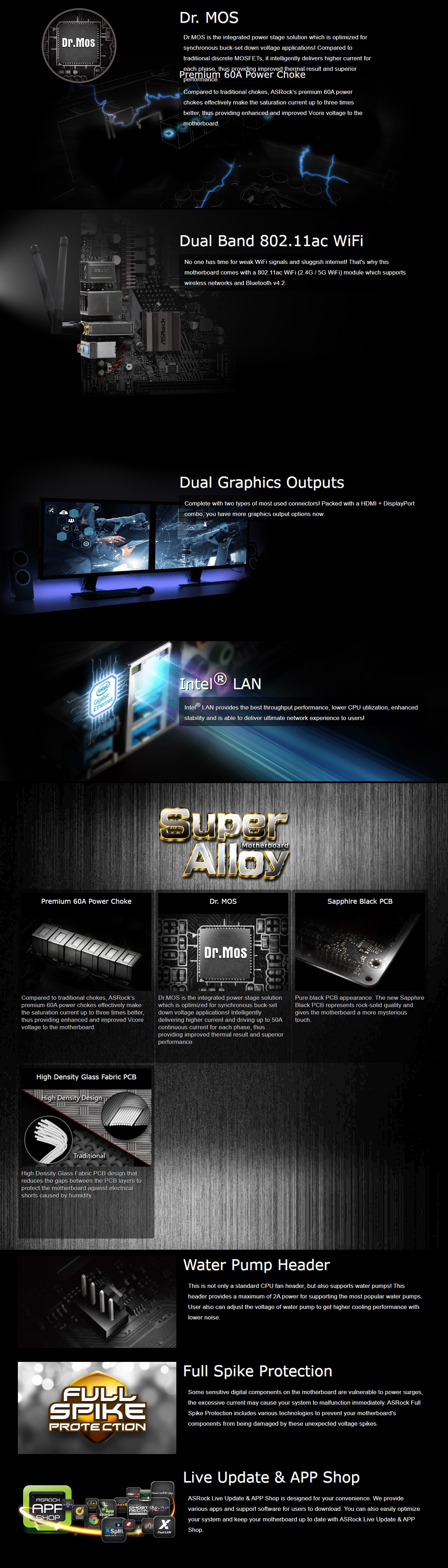 A large marketing image providing additional information about the product ASRock H410M-ITX/ac LGA1200 mITX Desktop Motherboard - Additional alt info not provided