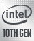 Product Feature badge with title: Intel 10th Gen
