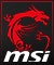 Product Feature badge with title: Powered By MSI
