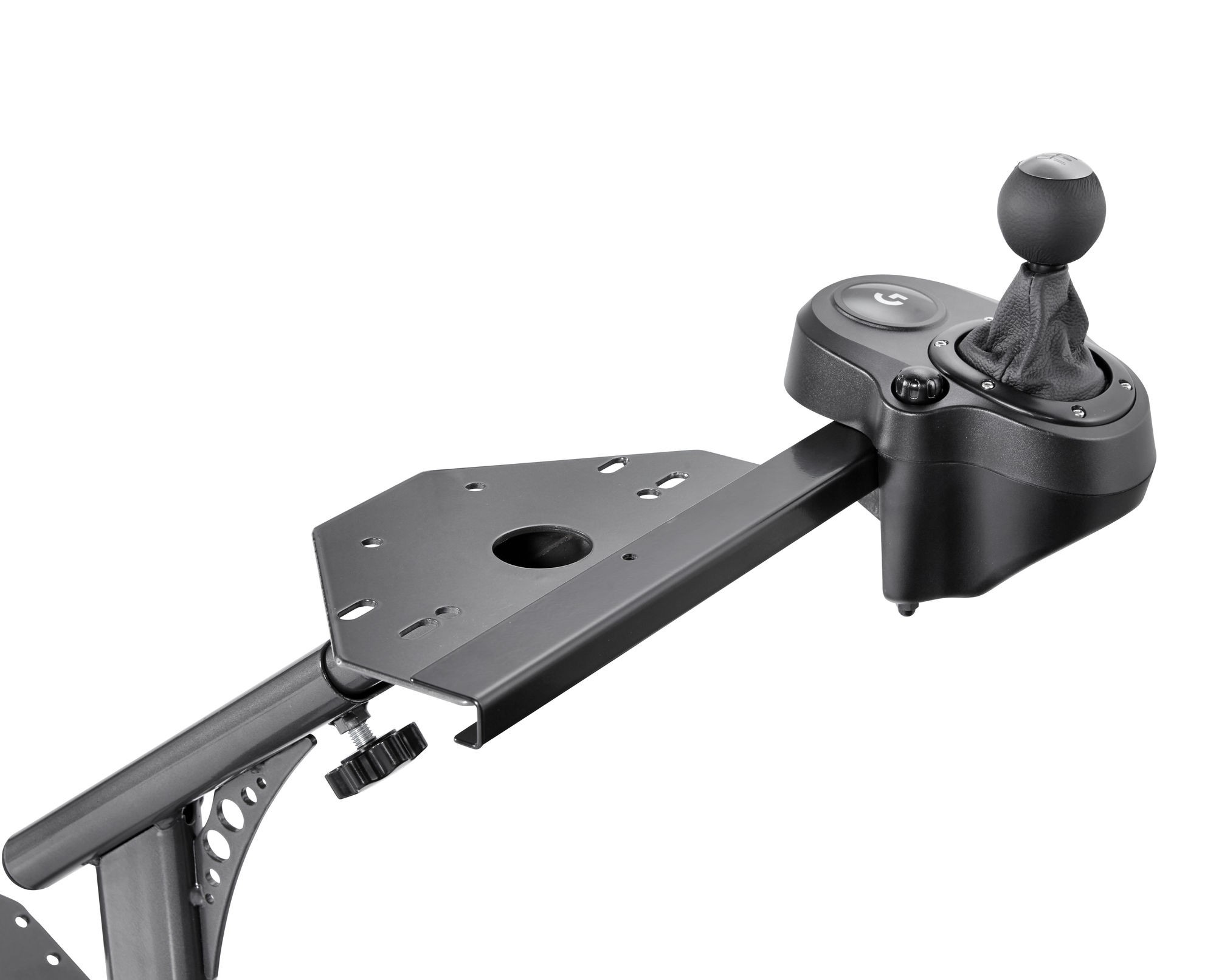 A large marketing image providing additional information about the product Playseat Gearshift Support For Driving Simulator - Additional alt info not provided