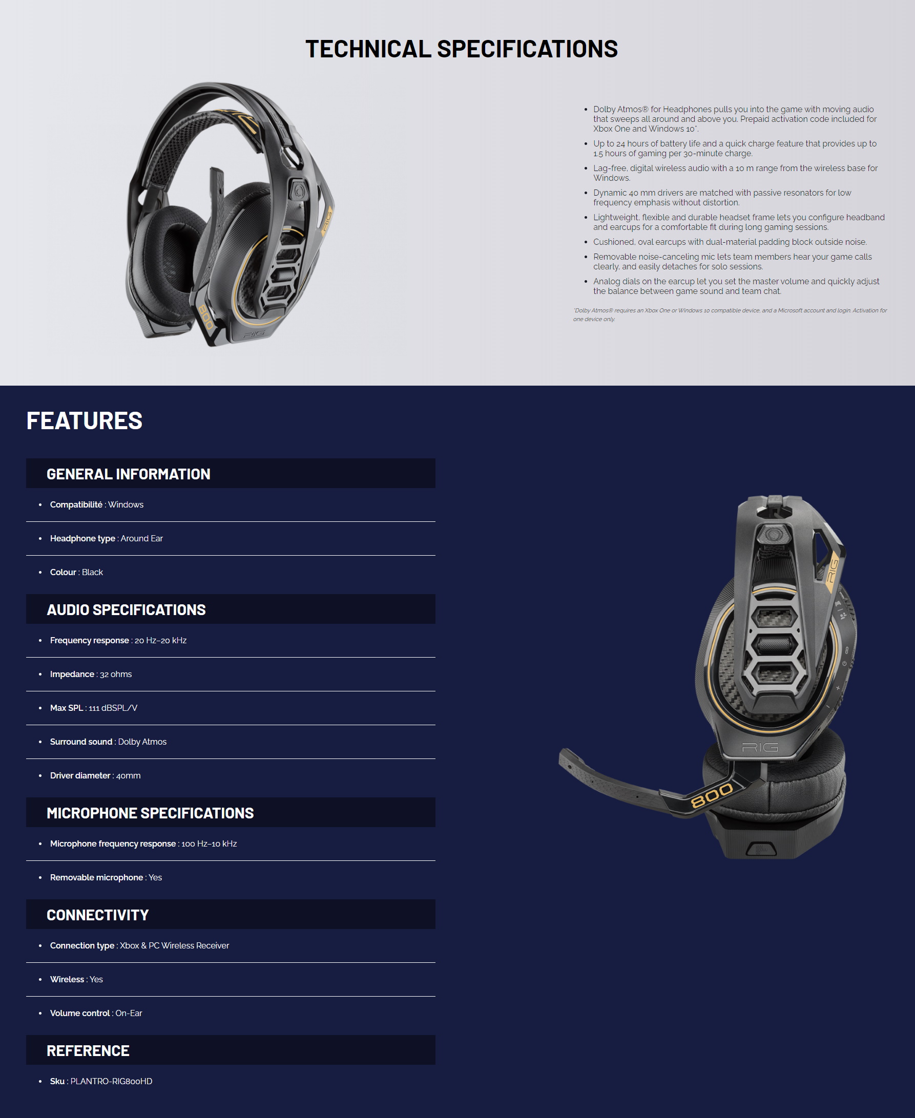 rig 800hd wireless gaming headset