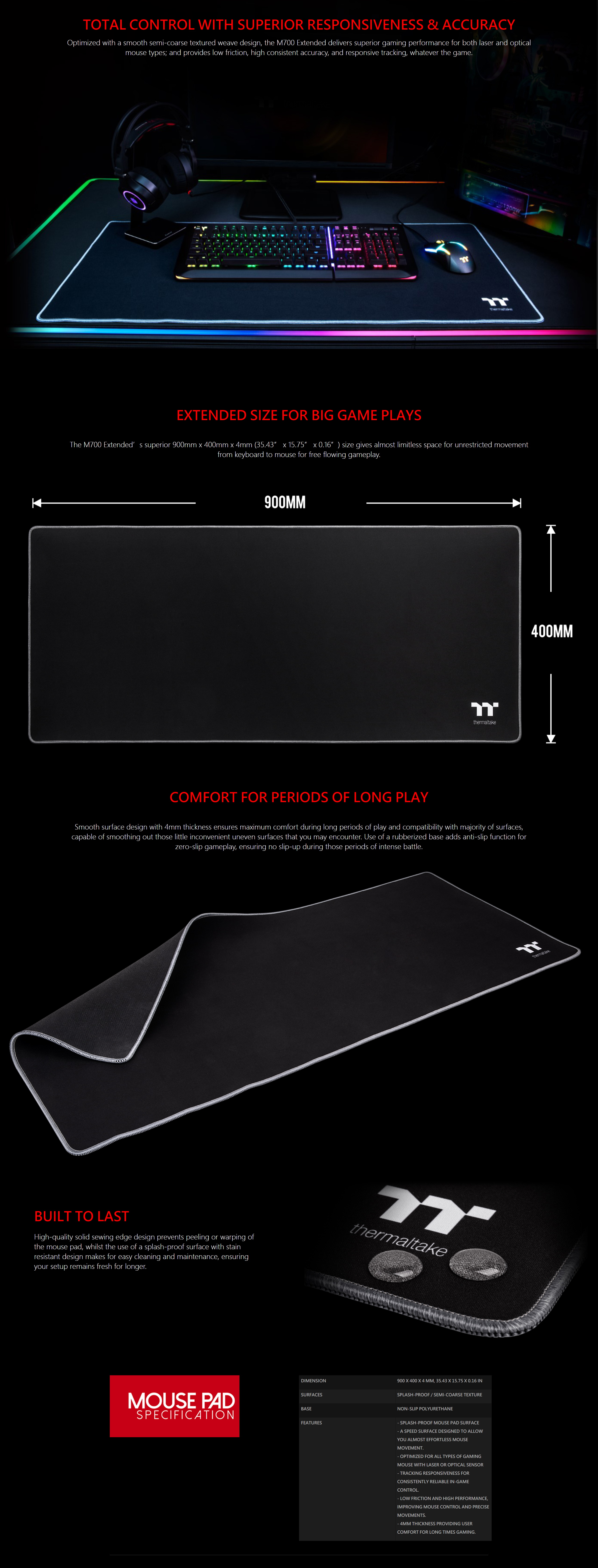 m700 mouse pad