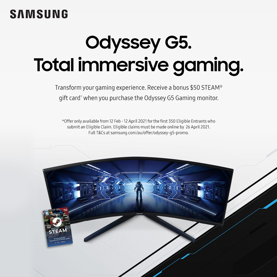 Samsung best sale odyssey steam