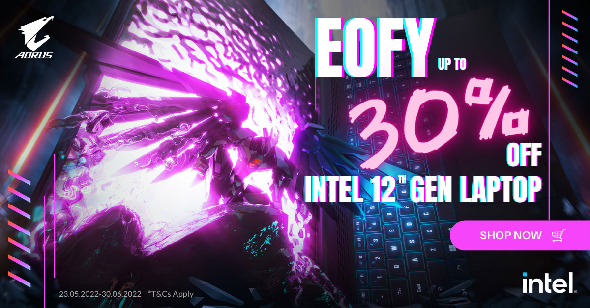 Gigabyte 12th Gen EOFY Sale PLE Computers