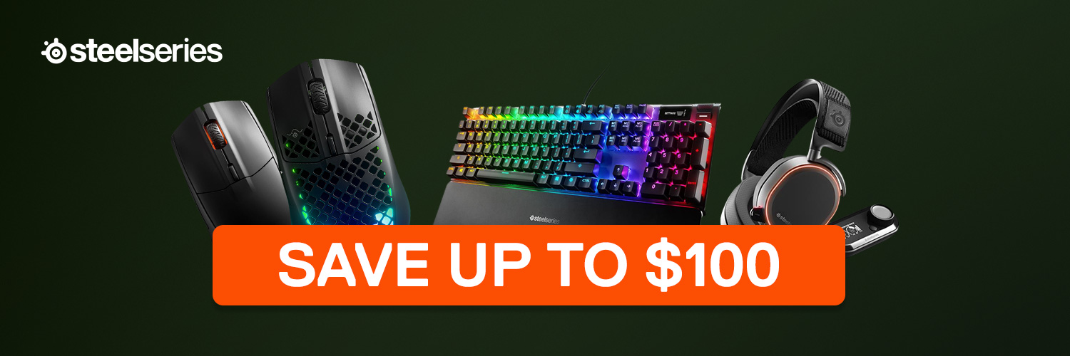 SteelSeries September Sale PLE Computers