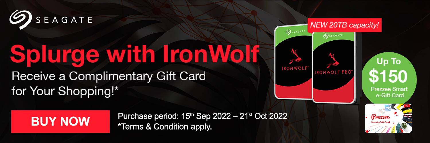Seagate Splurge with IronWolf | PLE Computers