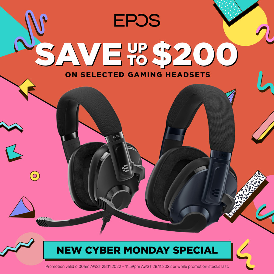 EPOS Cyber Monday Headphone Sale PLE Computers