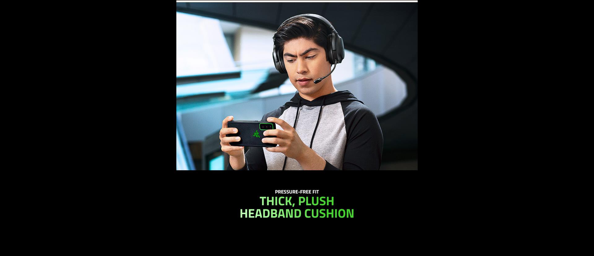 A large marketing image providing additional information about the product Razer Barracuda X (2022) - Wireless Multi-Platform Gaming Headset (Black) - Additional alt info not provided