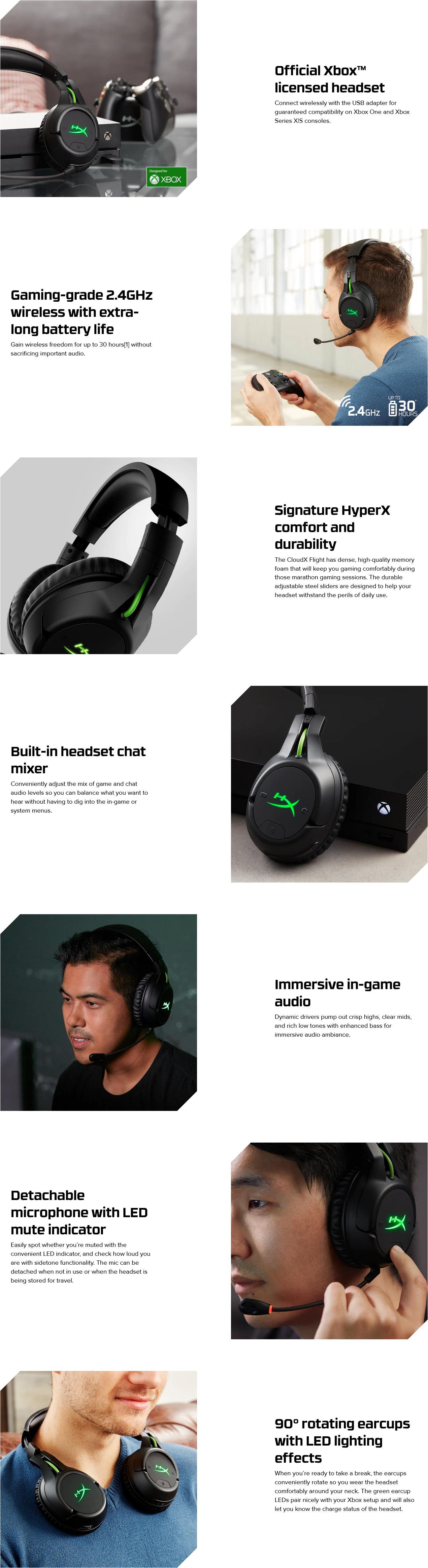 Wireless Xbox Gaming Headset Microphone