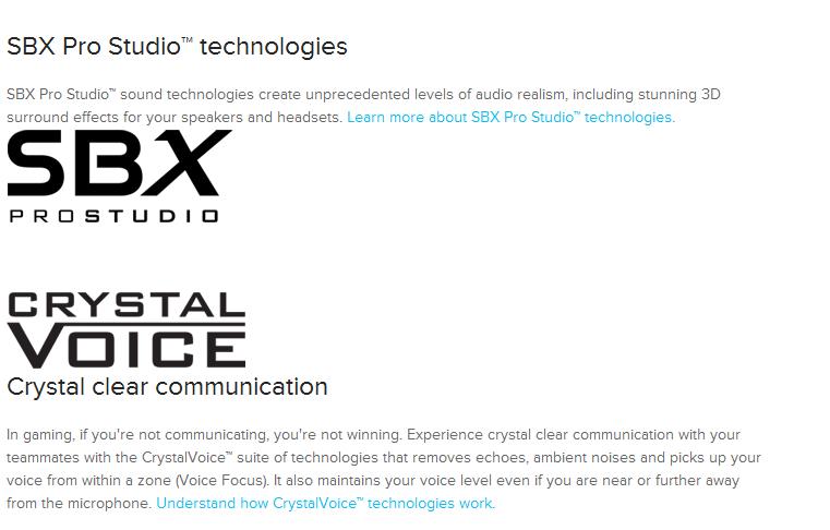 A large marketing image providing additional information about the product Creative Sound Blaster ZX 5.1 PCIe Sound Card w/ Control - Additional alt info not provided
