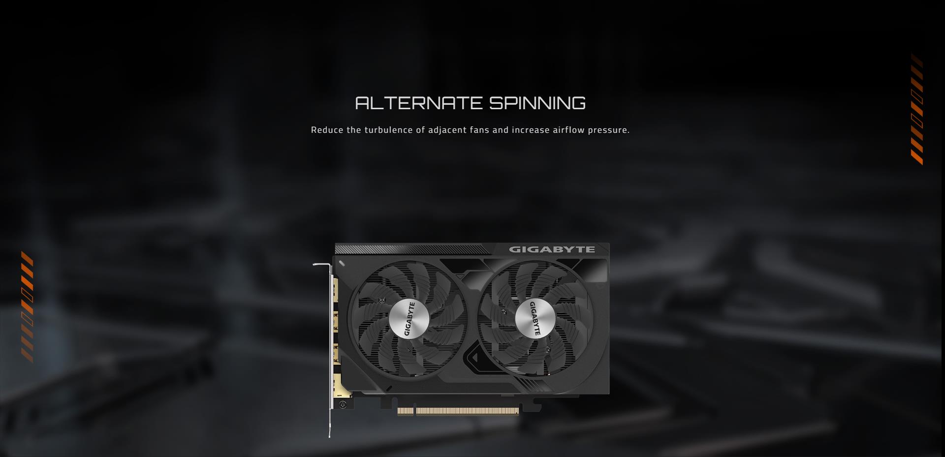 A large marketing image providing additional information about the product Gigabyte GeForce RTX 4060 Windforce OC 8GB GDDR6 - Additional alt info not provided