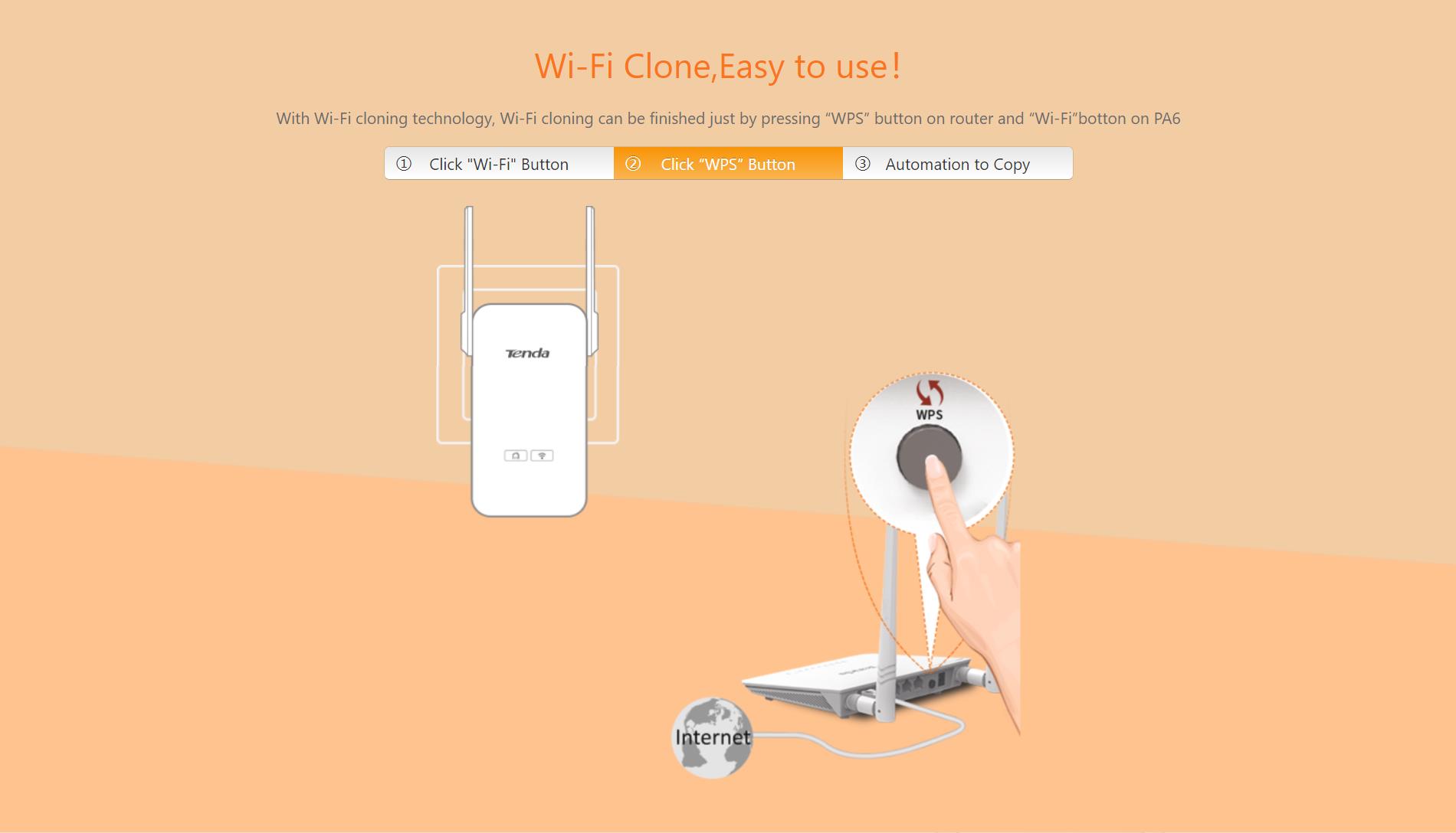 A large marketing image providing additional information about the product Tenda PH5 AV1000 Wi-Fi Powerline Extender Kit - Additional alt info not provided