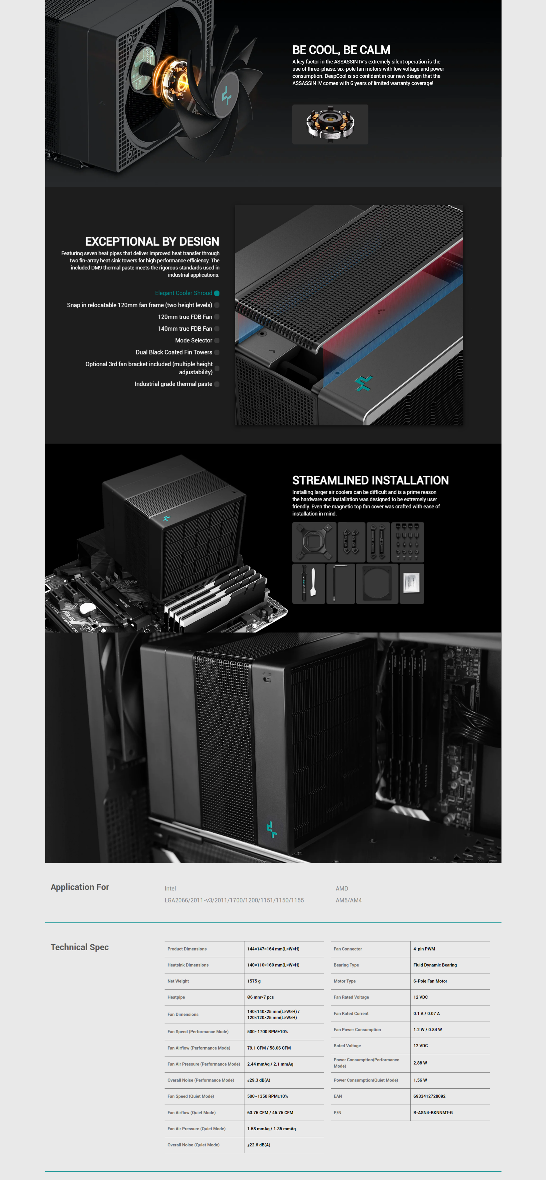 DeepCool Assassin IV CPU Cooler