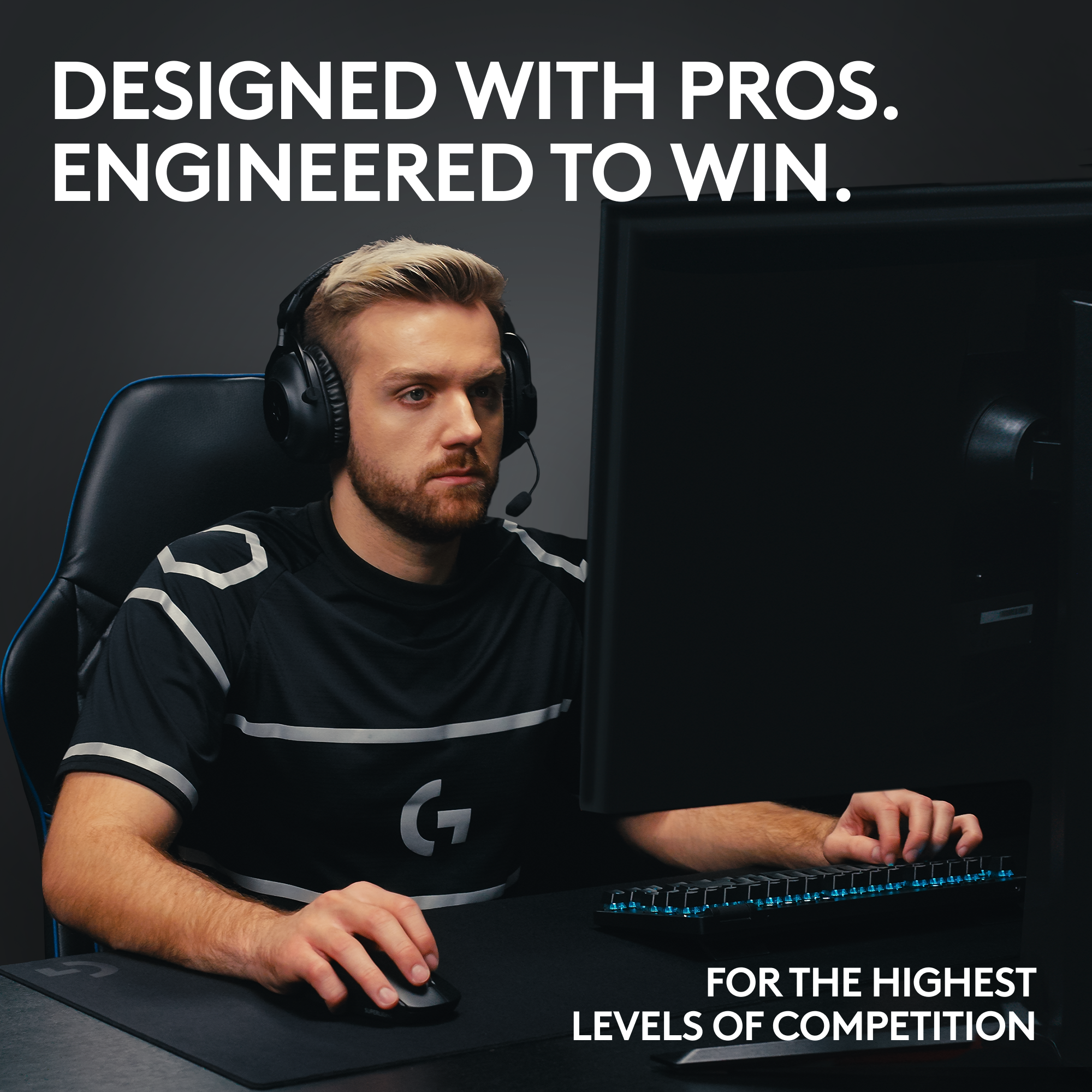 A large marketing image providing additional information about the product Logitech G PRO X TKL Lightspeed Wireless Gaming Keyboard - Black - Additional alt info not provided