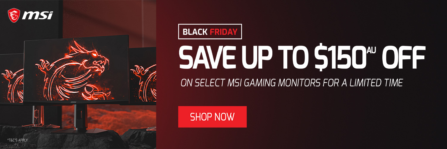 MSI Black Friday Gaming Monitor Sale | PLE Computers