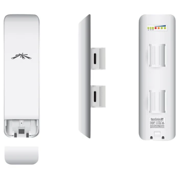 Product image of Ubiquiti 2.4GHz NanoStation M2 MIMO AIRMAX - Click for product page of Ubiquiti 2.4GHz NanoStation M2 MIMO AIRMAX