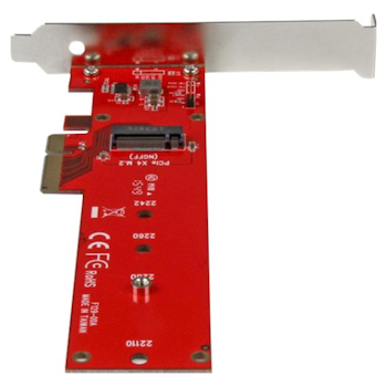 Product image of Startech x4 PCIe to M.2 PCIe SSD Adapter for M.2 NGFF SSD (NVMe/AHCI) - Click for product page of Startech x4 PCIe to M.2 PCIe SSD Adapter for M.2 NGFF SSD (NVMe/AHCI)