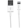 A product image of Startech Slim Lightning to USB 1M Cable -  White