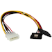 A product image of Startech 12in 4 Pin Molex to Dual Latching SATA Y Splitter