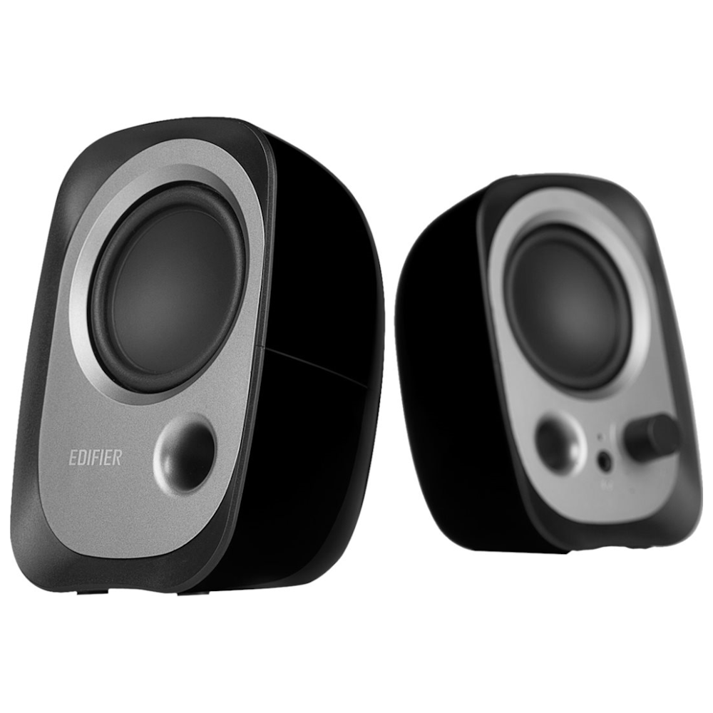 A large main feature product image of Edifier R12U 2.0 USB Speakers Black