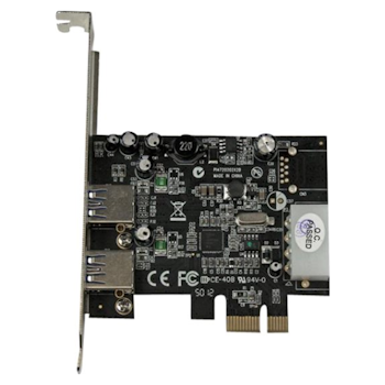 Product image of Startech 2 Port PCIe USB 3.0 Card with UASP - Click for product page of Startech 2 Port PCIe USB 3.0 Card with UASP