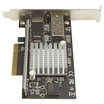 Product image of Startech 1 Port 10G Open SFP+ Network Card - PCIe - Intel Chip - MM/SM - Click for product page of Startech 1 Port 10G Open SFP+ Network Card - PCIe - Intel Chip - MM/SM