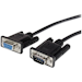 A product image of Startech 3m Black Straight Through DB9 RS232 Serial Cable - M/F