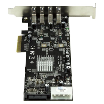 Product image of Startech 4 Port PCIe USB 3.0 Card w/ 2 Channels - Click for product page of Startech 4 Port PCIe USB 3.0 Card w/ 2 Channels