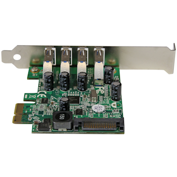 Product image of Startech 4 Port PCI Express PCIe USB 3.0 Card - Click for product page of Startech 4 Port PCI Express PCIe USB 3.0 Card