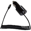 A product image of Startech Lightning Car Charger w/ Extra USB Port - Black