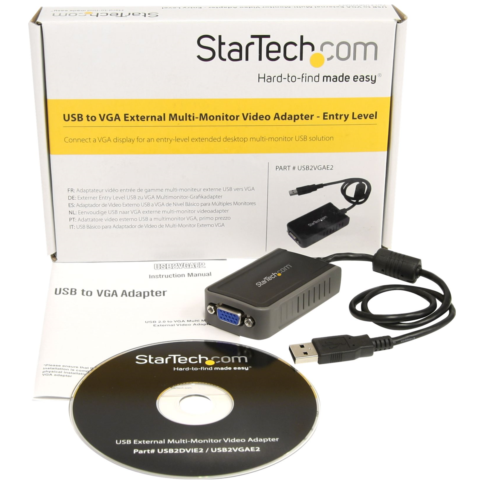 Startech USB VGA External Dual or Multi 