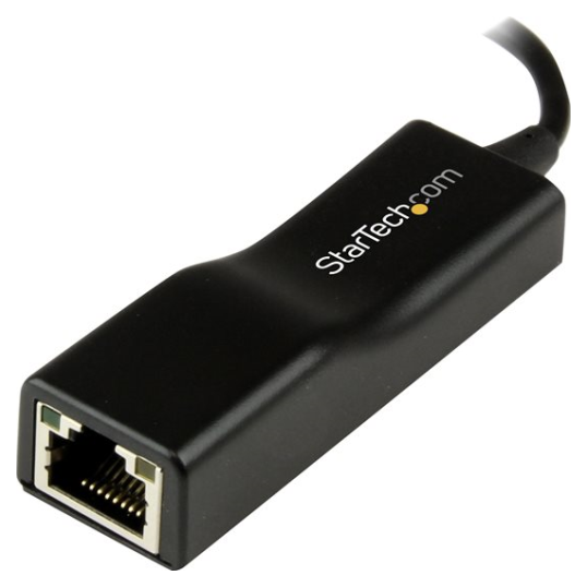 A large main feature product image of Startech USB 2.0 Type-A Ethernet Network Adapter