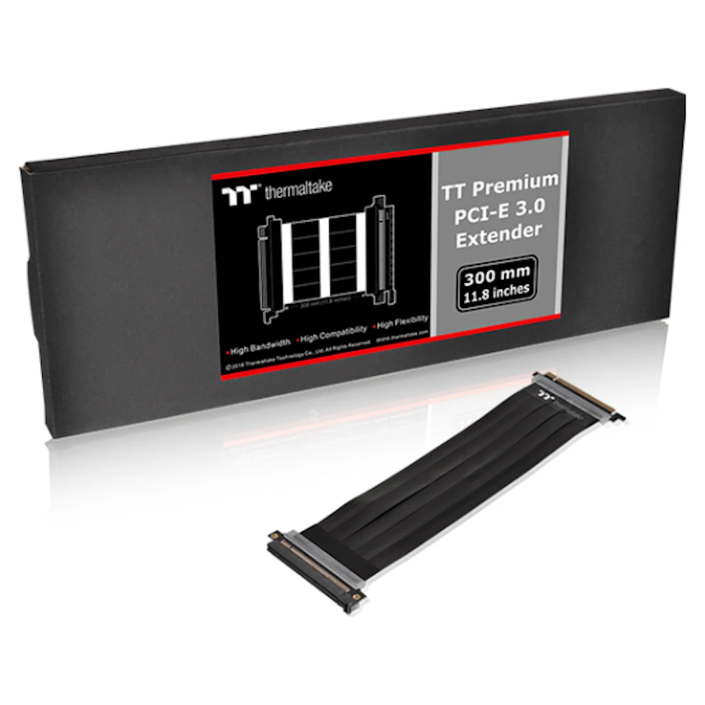 Thermaltake Premium PCI-E 3.0 x16 Riser Cable 300mm