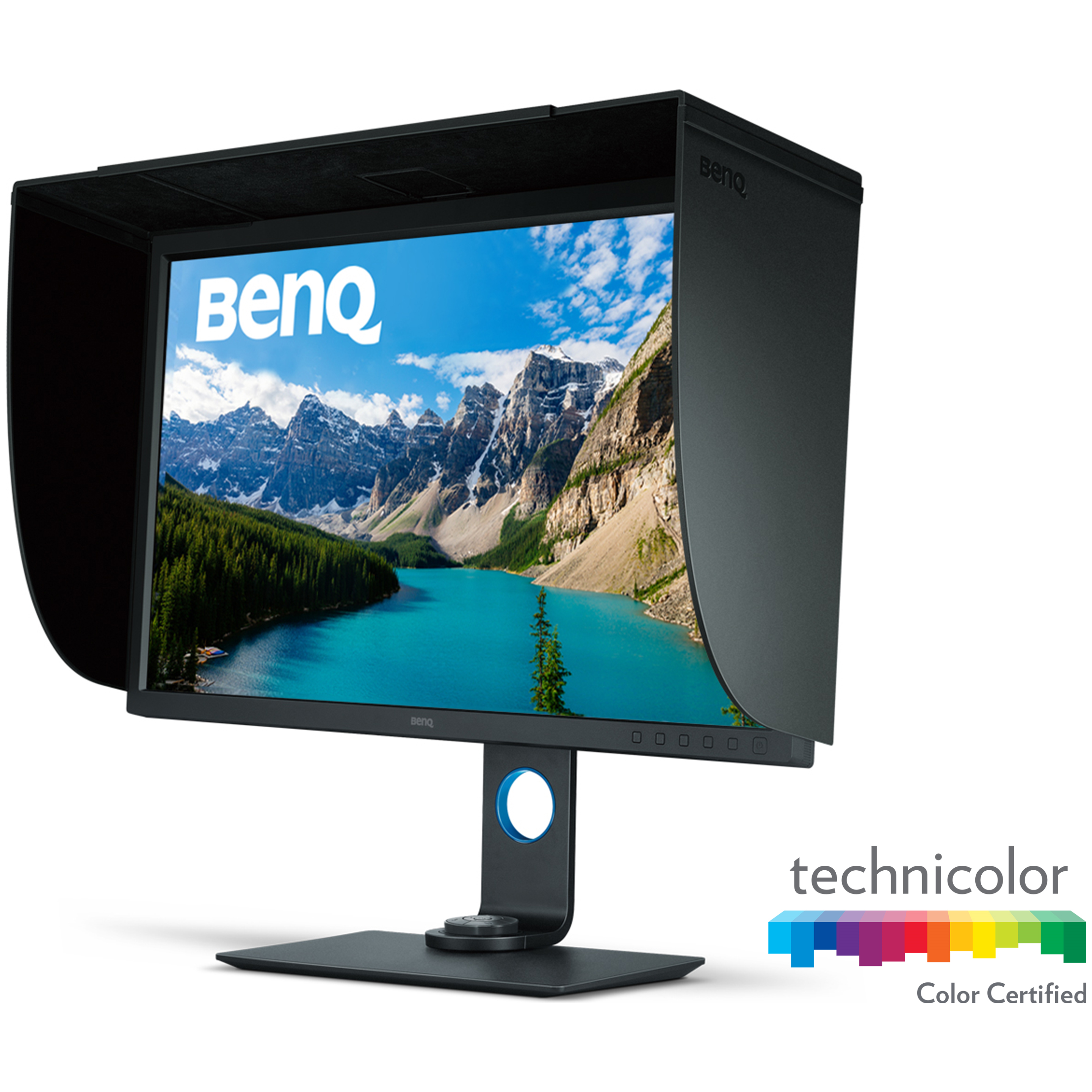 A large main feature product image of BenQ SW320 31.5" 4K 99% Adobe RGB 5MS IPS LED Monitor