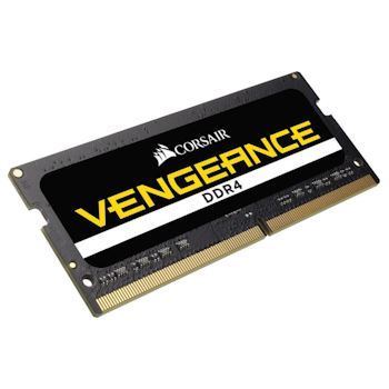 Product image of Corsair 16GB Kit (2x8GB) DDR4 Vengeance SO-DIMM C16 2400MHz - Click for product page of Corsair 16GB Kit (2x8GB) DDR4 Vengeance SO-DIMM C16 2400MHz
