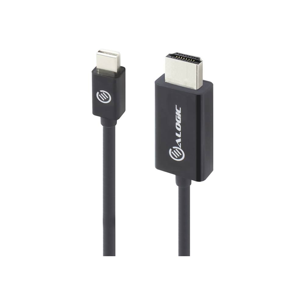 A large main feature product image of ALOGIC Elements Mini DisplayPort to HDMI 2m Cable