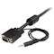 A small tile product image of Startech 15m Coax High Resolution Monitor VGA Cable with Audio