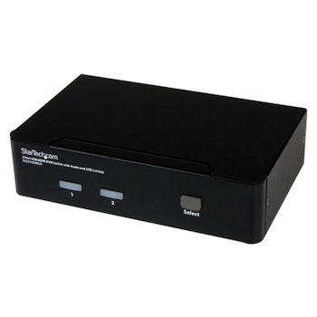Product image of Startech 2 Port USB HDMI KVM Switch with Audio and USB 2.0 Hub - Click for product page of Startech 2 Port USB HDMI KVM Switch with Audio and USB 2.0 Hub