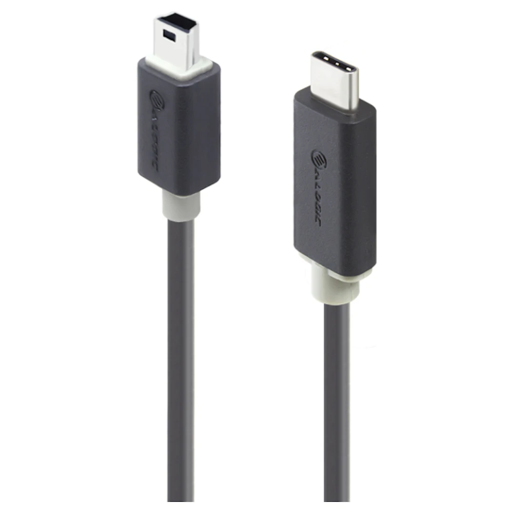 ALOGIC 1m USB Type-C to USB 2.0 Mini USB Cable