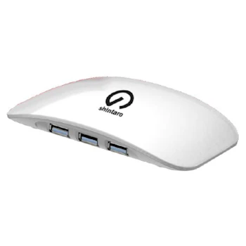 Product image of Shintaro 4 Port USB 2.0 Unpowered Hub - Click for product page of Shintaro 4 Port USB 2.0 Unpowered Hub