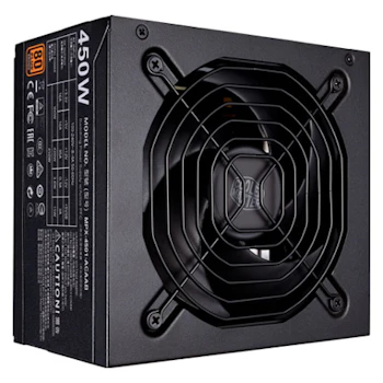 Product image of Cooler Master MWE 450W 80PLUS Bronze Power Supply - Click for product page of Cooler Master MWE 450W 80PLUS Bronze Power Supply