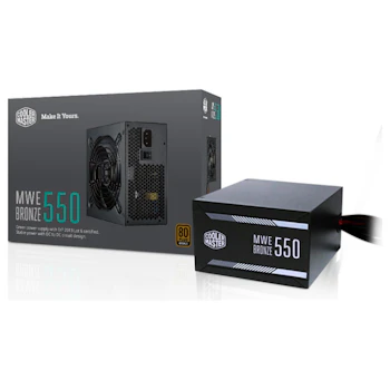 Product image of Cooler Master MWE 550W 80PLUS Bronze Power Supply - Click for product page of Cooler Master MWE 550W 80PLUS Bronze Power Supply