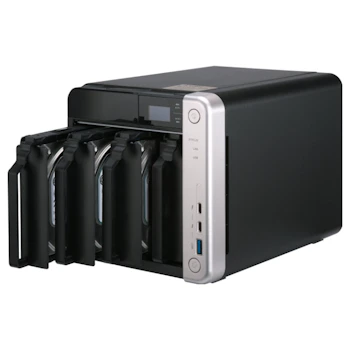 Product image of QNAP TS-453BT3 1.5Ghz 8GB 4 Bay w/ Thunderbolt NAS Enclosure - Click for product page of QNAP TS-453BT3 1.5Ghz 8GB 4 Bay w/ Thunderbolt NAS Enclosure