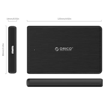 Product image of ORICO 2.5in Pro USB3.0 Hard Drive Enclosure - Click for product page of ORICO 2.5in Pro USB3.0 Hard Drive Enclosure