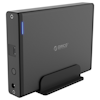 A product image of ORICO 3.5in Type-C External Hard Drive Enclosure