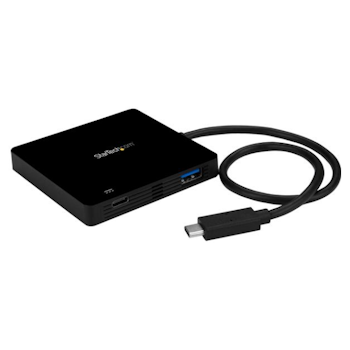 Product image of Startech 3 Port USB C Hub w/ Power Delivery - C to 3x A - USB 3.0 Hub - Click for product page of Startech 3 Port USB C Hub w/ Power Delivery - C to 3x A - USB 3.0 Hub