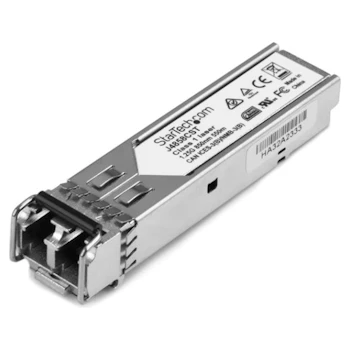 Product image of Startech 10 Pack Gigabit Fiber SFP - HP J4858C Compatible - MM LC - Click for product page of Startech 10 Pack Gigabit Fiber SFP - HP J4858C Compatible - MM LC