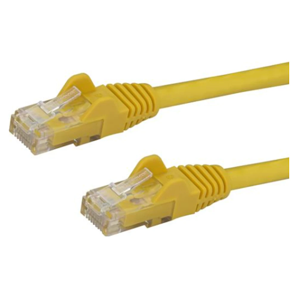 Startech Yellow Snagless CAT6 Ethernet Patch Cable - 0.5m