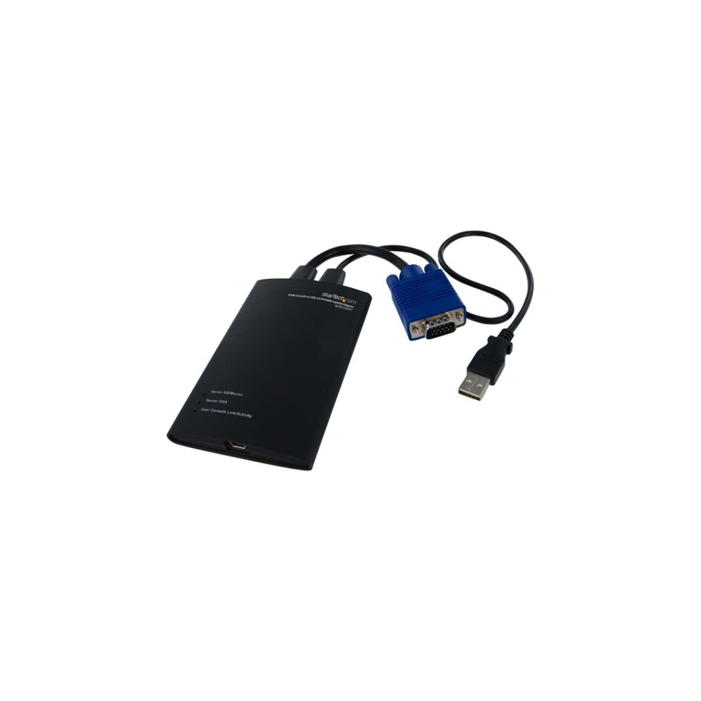 A large main feature product image of Startech KVM Console to USB 2.0 Portable Laptop Crash Cart Adapter