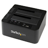 A product image of Startech USB 3.0 / eSATA 2.5/3.5" SATA III Hard Drive Duplicator Dock